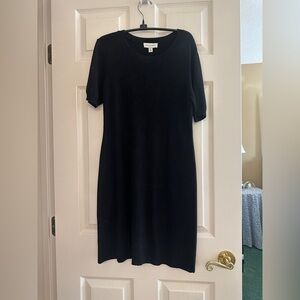 Free Assembly Black Shortsleeve Sweater Dress - Size Small